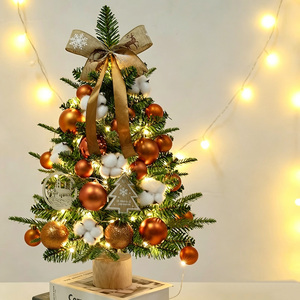 Set Albero <span class=keywords><strong>di</strong></span> <span class=keywords><strong>Natale</strong></span> Artificiale Personalizzato <span class=keywords><strong>di</strong></span> Alta Qualità EXW con Luci LED, Decorazione Fai-da-Te per Finestre, Funzionamento a Batteria - Product Image 2