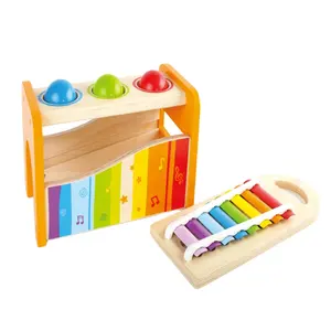Hape bébé main jouer musical en bois éducatif bébé jouets instruments de musique pour enfants