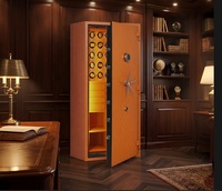 Coffre-fort ignifuge de luxe JBsafe Factory Wctch Winder avec système de verrouillage sécurisé et grand espace de rangement intérieur pour la maison et le bureau