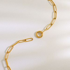 Colgante de Corazón de Acero Inoxidable TRYME, Etiqueta Blanca, Sin Cadmio, Metal Chapado en Oro de 18K - Product Image 2