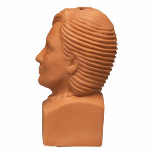 Chia Pet interior/exterior vivero escritorio maceta decorativa cabeza de cerámica-Libertad elección Hillary Clinton Caja de cultivo feliz - Product Image 2