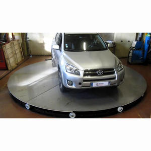 Электрическая круглая вращающаяся платформа, вращающаяся большая вращающаяся ступень, сверхмощная поворотная пластина для автомобилей в выставочном зале - Product Image 3