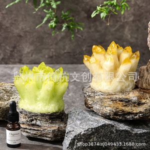 Crystal Flower <b>Light</b> Resin Ornament Home Decoration Gift For Living Room Office Desk - Product Image 4
