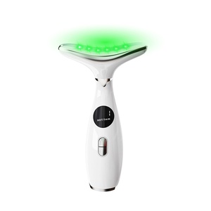 Appareil de beauté pratique pour la maison, pour le lifting du cou, avec lumière, micro-courant, vibration et chauffage - Product Image 2
