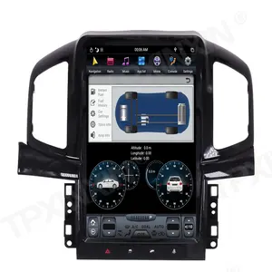 Cho Chevrolet Captiva 2013-2017 Android 9.0 4 + 128G Tesla Phong Cách Xe GPS Navigation Stereo Đơn Vị Đứng Đầu Đa Phương Tiện Player Auto Radio