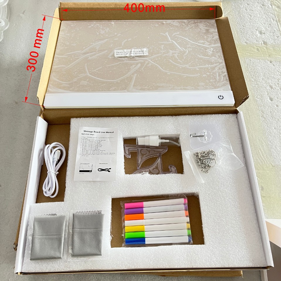 RGB Recargable Multicolor - 40*30cm