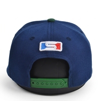 Casquette Snapback 5 Panneaux en Coton 100% avec Broderie 3D et Impression Sérigraphique, Style Hip Hop/Casual, pour le Sport et les Activités de Plein Air
