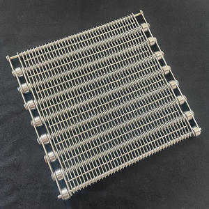 Patates üretim hattı için üretici paslanmaz çelik göz bağlantı tel örgülü konveyör - Product Image 6