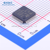 Placa Pcba de microprocesador MCU, 32 bits, STM32F, ARM Cortex M3, RISC, 64Kb, Flash, 2,5 V/3,3 V, bandeja LQFP de 48 Pines, STM32F103C8T6