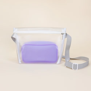 Set di Borse da Spiaggia Impermeabili in PVC Opaco con <span class=keywords><strong>Cerniera</strong></span>, Borse da Nuoto Trasversali in Set da Tre Pezzi ad Alta Capacità - Product Image 1