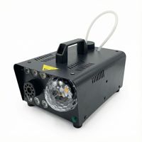Machine à fumée portable moderne à LED avec boule de cristal magique, impression numérique, contrôle intelligent de la température, générateur de fumée rapide pour