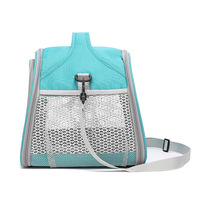 Sac de transport pliable et transparent pour reptiles, oiseaux et petits animaux, respirant, imperméable, avec fermeture éclair, idéal pour les voyages