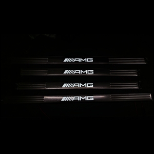 Soglie sottoporta a LED con luci di benvenuto per Mercedes Benz Classe S W221 2008-2013 <span class=keywords><strong>AMG</strong></span> Maybach - Product Image 3