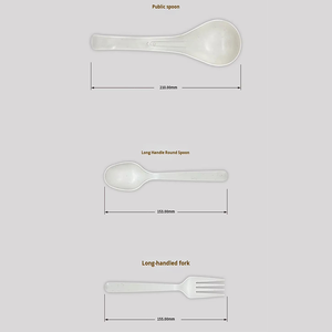 Couverts alimentaires occidentaux jetables Vaisselle en <span class=keywords><strong>plastique</strong></span> pour fêtes-Fourchette et couteau inclus - Product Image 5