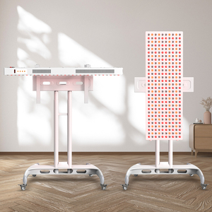 Panel de luz roja Led Stand up Vertical Horizontal Panel de terapia de luz roja Stand Altura ajustable Soporte de piso móvil - Product Image 5