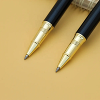 Bolígrafo Metálico Retráctil Multifuncional de Lujo con Impresión Negra, para Regalo Empresarial, Deportivo, Personalizado, 0.5mm, Venta al Por Mayor