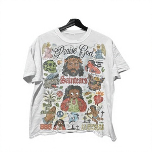 เสื้อยืดคอกลมแขนสั้นลำลองผ้าฝ้ายสำหรับผู้ชาย เสื้อยืดพิมพ์ลายสำหรับผู้ชาย เสื้อยืดผู้ชายแบบสั่งทำ - Product Image 1