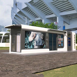 Estación Inteligente Compartida para Exteriores, Venta Automática, Baño Público Inteligente, Estación para Zonas Turísticas, Cápsula Espacial Huimin, Habitación Móvil - Product Image 4