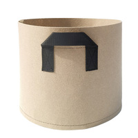 3 gallons pour terrasse jardin champignon/légume/fleur/plante biodégradable noir aération nylon tissu non tissé fibre végétale durable