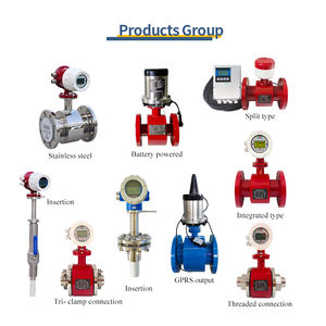 デジタル水液体パルス流量計フランジ付き電磁流量計 - Product Image 4