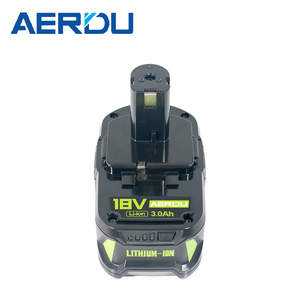 10 tế bào công suất cao có thể sạc lại công cụ điện pin 18V Li-<span class=keywords><strong>ion</strong></span> Battery Pack 3Ah thay thế pin cho ryobis <span class=keywords><strong>Lithium</strong></span> <span class=keywords><strong>Ion</strong></span> - Product Image 5