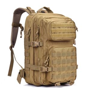 Tactical <b>Backpack</b> 45L Multifunctional Large Capacity Outdoor Hiking Camping Mountaineering <b>Backpack</b> Unisex Solid Color - Product Image 4