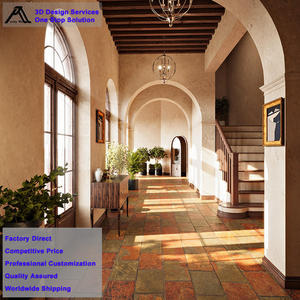 Villa Daire Konut Tüm Ev Özelleştirme Mimari Tasarım Hizmeti Tek Noktadan İnşaat Malzemeleri Çözümü - Product Image 6