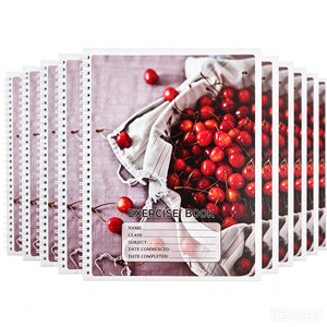 Carnet à spirale personnalisé en usine, lignes détachables, 80 feuilles, papier blanc, perforation, lignage collège, format A4, cahiers scolaires - Product Image 1