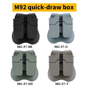 Factory Direct <strong>M92</strong> Tactical Quick-Draw Box Double-Row Waist Quick-Draw <strong>Holster</strong> for CS Film Props &amp; Hunting Pouches Accessory - Product Image 6