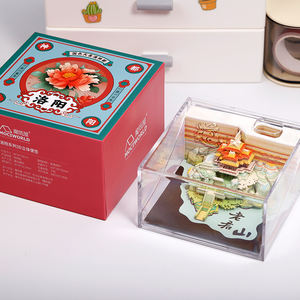 Personalizado 3D Bloc de notas Calendario OEM ODM Papel Artesanía Regalo de cumpleaños Set Papelería para la compra al contado - Product Image 5