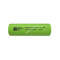 بطارية ليثيوم أيون قابلة لإعادة الشحن Linkdata INR21700S-60P بسعة 6000 مللي أمبير في الساعة وجهد 3.6 فولت وتيار 60 أمبير 21700 عالية التفريغ لحزمة بطاريات السكوتر الكهربائي