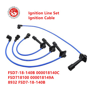 Ensemble de câbles d'allumage pour <span class=keywords><strong>Mazda</strong></span> 626V 1.8L FSD7-18-140B 000018140C FSD718100 000018149A 8932 FSD7-18-140B FSD718140B F - Product Image 2