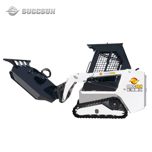 لودرات انزلاقية التوجيه من SUCCSUN مزودة بكابينة مع ملحقات متنوعة قابلة للتخصيص؛ لودرات انزلاقية التوجيه مجنزرة. - Product Image 4