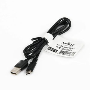 สาย USB แบบเฉพาะรุ่น <span class=keywords><strong>Vex</strong></span> 123/go/<span class=keywords><strong>iq</strong></span>/exp ของแท้ 100% หุ่นยนต์ STEM อัจฉริยะ เหมาะสำหรับแขนหุ่นยนต์ ตัวจับยึดหุ่นยนต์ระดับพรีเมียม - Product Image 1