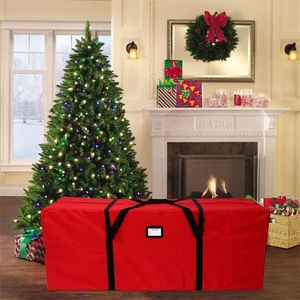 Bolsa de Almacenamiento para Árboles de Navidad DFC3. Material Oxford 600D de alta resistencia con asas y cremallera reforzadas y duraderas - Product Image 2