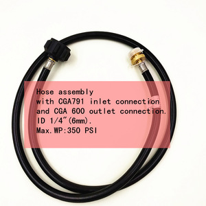 Tuyau d'adaptation au propane droit de 6 pieds 6501, lisse, pour <span class=keywords><strong>Weber</strong></span> Q100/Q120/Q220/<span class=keywords><strong>Q1000</strong></span>/Q1200 Baby Q, accessoires de remplacement pour barbecue à gaz - Product Image 3