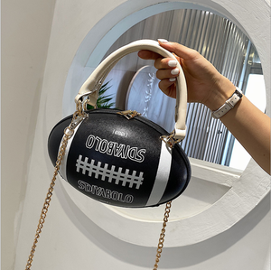 Bolsos de cadena con bola para mujer, marca famosa femeninas de bolsas de mano, de lujo de diseñador con personalidad, 2020 - Product Image 3