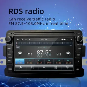 Autoradio Android per Dacia Logan <span class=keywords><strong>Dokker</strong></span> Duster Sandero <span class=keywords><strong>Lodgy</strong></span> 2012-2017 Renault Captur Symbol Autoradio Carplay GPS di navigazione - Product Image 5
