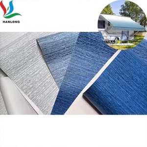 Không thấm nước và chống UV không thấm nước PVC Vinyl vải ngoài trời dù để che nắng Caravan Camper Trailer RV cắm trại mái hiên - Product Image 1