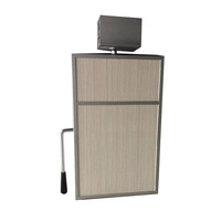 Hotel Office Exhibition Hall Conference Room Activity Partition Screen Folding Door Movable Partition Wall Wood Material
