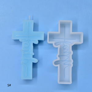 Molde de Silicona Reutilizable Ecológico 3D Cuadrado para Hacer Velas, Resina, Fondant, Chocolate, Diseño Blessed Faith, 2 Tamaños - Product Image 5
