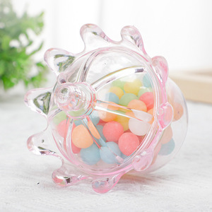 Enfant Chocolat Noël Fête De Mariage Affichage Couronne Enfants Cadeau En Plastique Bonbons Boîtes D'emballage - Product Image 4