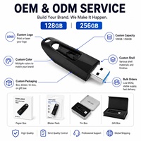 Ofis Dizüstü Bilgisayarı Metal USB Bellek Ultra Flair USB 3.0 128GB 256GB 150MB/s Belge Yedeklemesi için Orijinal Kanal Stoğu