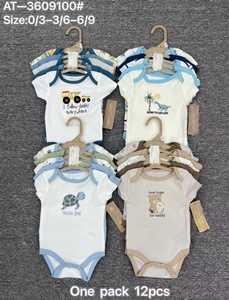 Ropa de Algodón al por Mayor, Mameluco Enterizo para Primavera, Ropa de Bebé para Niños - Product Image 5