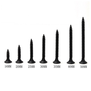6x3/4'' 6x1'' 6x1-1/4'' 6x2'' <strong>Black</strong> Phosphate Fine Coarse Thread <strong>Self</strong> <strong>Tapping</strong> Drywall <strong>Screw</strong> Drywall <strong>Screws</strong> Price - Product Image 5