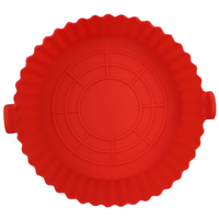 Tapis de cuisson multifonctionnel en silicone 1087 pour friteuse à air, isolation thermique, base de gâteau