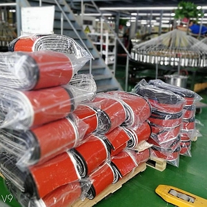 Điện áp cao cháy tay áo vco chịu nhiệt cho Băng ma thuật vật liệu sợi thủy tinh cho các ứng dụng nhiệt độ cao bảo vệ nhiệt - Product Image 4