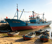 Chaloupe de pêche commerciale en acier Grandsea de 37 m, neuve, diesel, pour la pêche en haute mer, à vendre