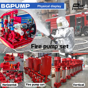 Série de pompes à eau à haute pression Booster centrifuge horizontal Pompe à incendie Pompe d'irrigation à aspiration électrique OEM industriel - Product Image 5