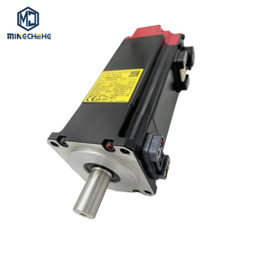 อุปกรณ์ระบบอัตโนมัติทางอุตสาหกรรมความแม่นยำสูง A06B-0128-B675 # 0076 เซอร์โวมอเตอร์ AC ของแท้จากญี่ปุ่น - Product Image 1